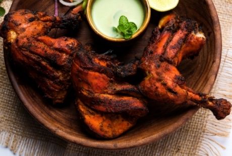 Kanaruoat Tandoori Uunista